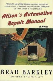 Cover of: Alison's automotive repair manual