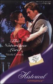 Cover of: The Notorious Lord