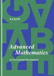 Cover of: Advanced Mathematics