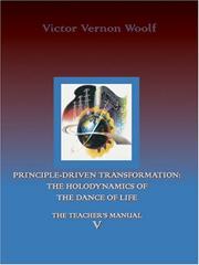 Cover of: Principle-driven Transformation