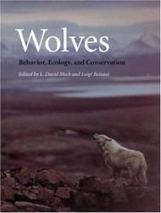 best books about wolves nonfiction Wolves: Behavior, Ecology, and Conservation