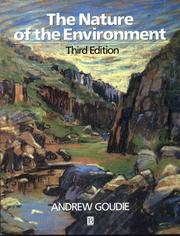 Cover of: The nature of the environment