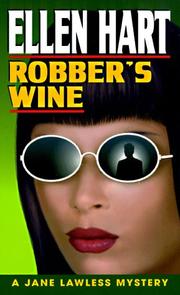 Cover of: Robber's wine: a Jane Lawless mystery