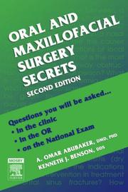 best books about Dentistry Oral and Maxillofacial Surgery Secrets