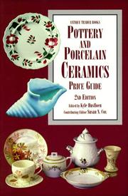 Cover of: Antique Trader Books pottery and porcelain ceramics price guide