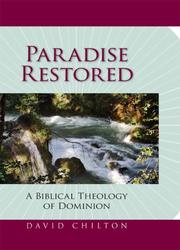 Cover of: Paradise Restored