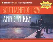 Cover of: Southampton Row (Thomas and Charlotte Pitt)
