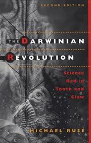 best books about Darwin The Darwinian Revolution: Science Red in Tooth and Claw