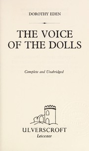 Cover of: Voice of the Dolls