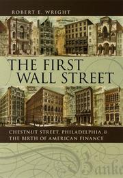 Cover of: The First Wall Street