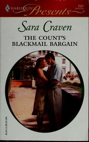 Cover of: The Count's Blackmail Bargain