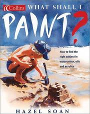 Cover of: What Shall I Paint?