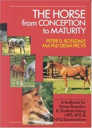 Cover of: The horse from conception to maturity