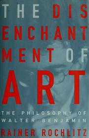 Cover of: The Disenchantment of Art