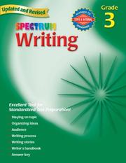 Cover of: Spectrum Writing, Grade 3