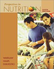 Cover of Perspectives in nutrition