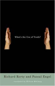 Cover of: What's the use of truth?