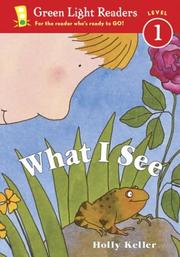 Cover of: What I See