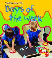 Cover of: Days of the Week (Little Nippers: Talking About Time)