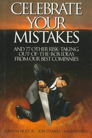 Cover of: Celebrate your mistakes