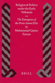 Cover of: Religion and politics under the early ʻAbbāsids