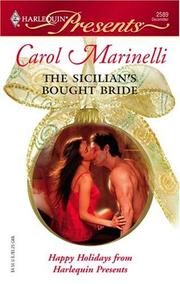 Cover of: The Sicilian's Bought Bride