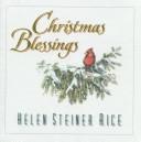 Cover of: Christmas blessings: y Helen Steiner Rice