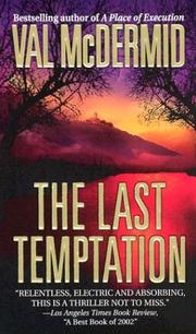 Cover of: The Last Temptation: A Novel (Dr. Tony Hill and Carol Jordan Mysteries)