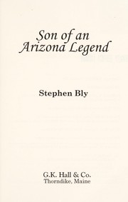 Cover of: Son of an Arizona legend