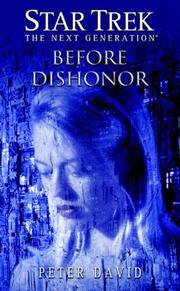 Cover of: Star Trek The Next Generation - Before Dishonor