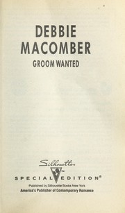 Cover of: Groom Wanted (From This Day Forward #1)