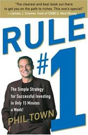 Cover of: Rule #1