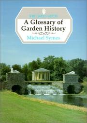 Cover of: A Glossary of Garden History (Shire Garden History)