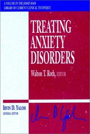 Cover of: Treating Anxiety Disorders