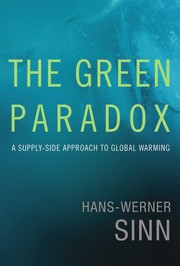 The green paradox by Hans-Werner Sinn