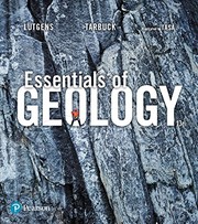 Essentials of geology by Frederick K. Lutgens