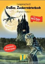 Langenscheidts Großes Zauberwörterbuch Englisch- Deutsch. Für Harry Potter- Fans. par Barbara M. Zollner