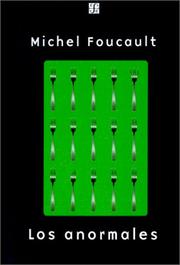 Cover of: Los anormales by Michel Foucault