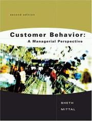 Customer Behavior by Jagdish N. Sheth, Banwari Mittal