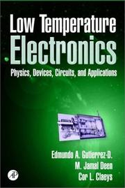 Cover of: Low temperature electronics by 