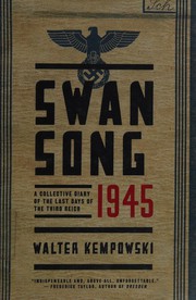 Swansong 1945 by Walter Kempowski, Shaun Whiteside