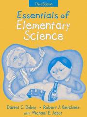 Cover of: Essentials of elementary science by Daniel C. Dobey