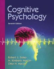 Cognitive psychology by Robert L. Solso