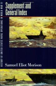 History of United States naval operations in World War II by Samuel Eliot Morison