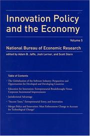 Innovation policy and the economy 5 by Adam B. Jaffe, Joshua Lerner, Scott Stern