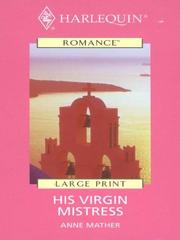 His Virgin Mistress by Anne Mather, Anne Mather
