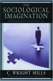 Cover of: The sociological imagination by C. Wright Mills