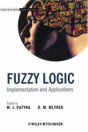 Cover of: Fuzzy logic by M. J. Patyra