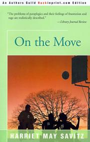 On the move. by Harriet May Savitz