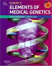 Emery's Elements of Medical Genetics by Peter D. Turnpenny